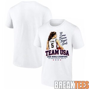 Team USA 2026 FIBA Women’s Basketball World Cup Champions Graphic T-Shirt 1
