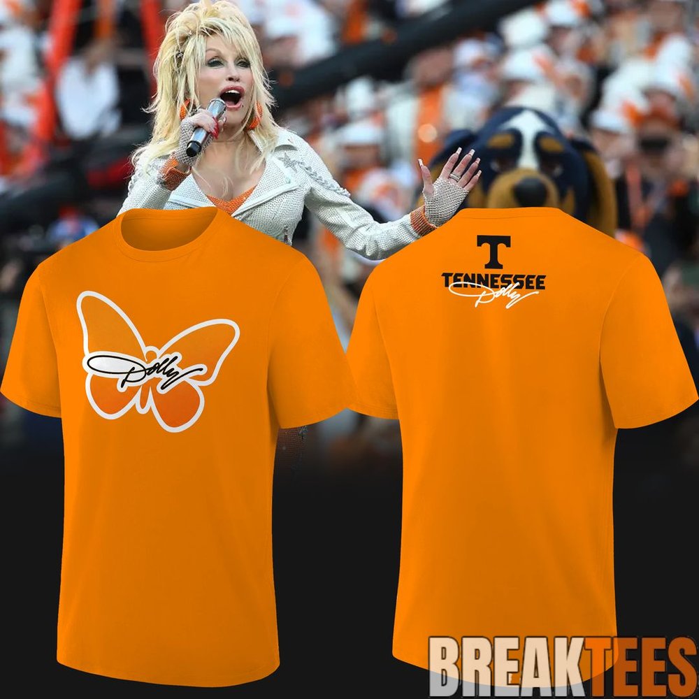 A Tribute to Dolly Parton off Tennessee Volunteers For Dolly Exclusive T-Shirt A Tribute to Dolly Parton off Tennessee Volunteers For Dolly Exclusive T-Shirt