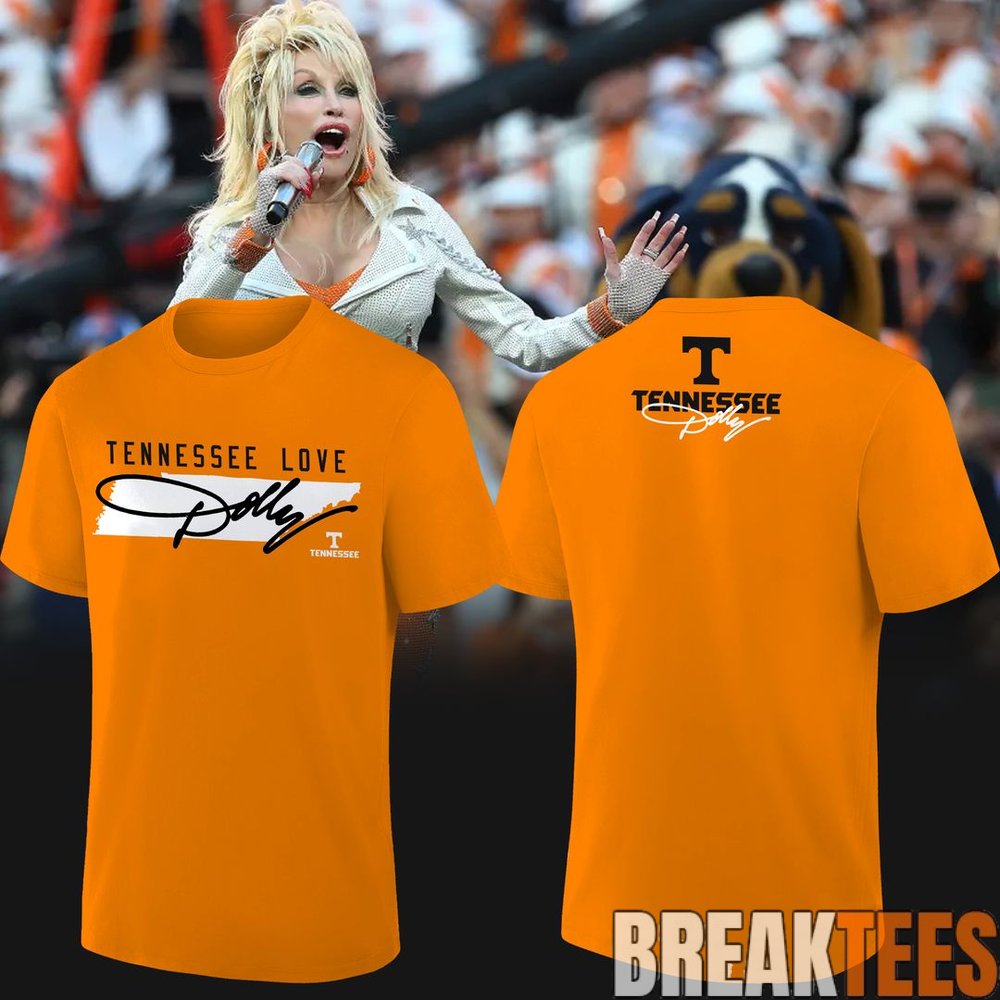 A Tribute to Dolly Parton off Tennessee Volunteers For Dolly Exclusive T-Shirt A Tribute to Dolly Parton off Tennessee Volunteers For Dolly Exclusive T-Shirt