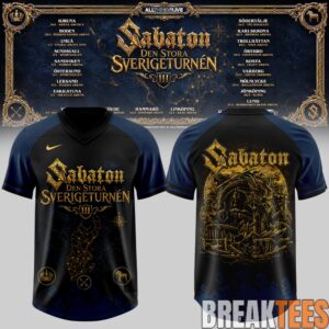 The Grand Swedish Arena Tour 2027 Special Football Jersey 1