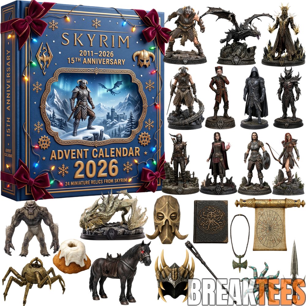 The Elder Scrolls V Skyrim 15th Anniversary 2026 Advent Calendar Collector’s Edition The Elder Scrolls V Skyrim 15th Anniversary 2026 Advent Calendar Collector’s Edition