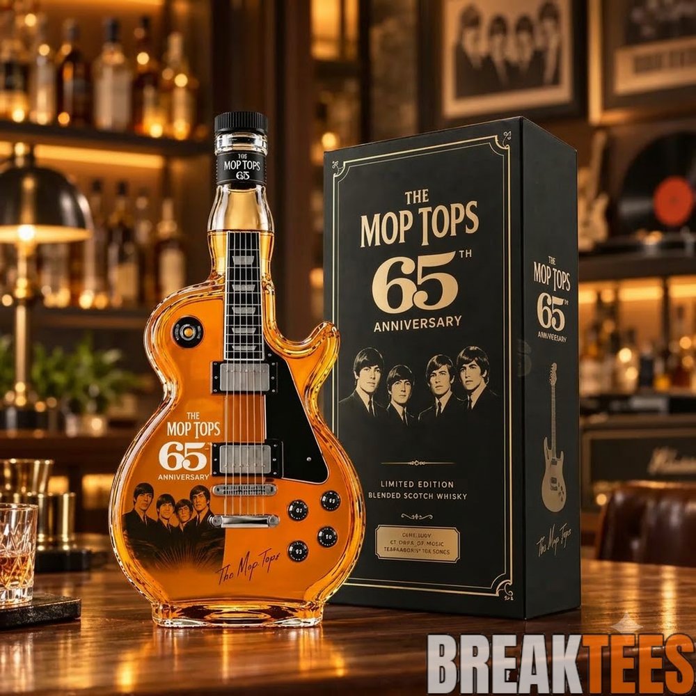 The Mop Tops 65th Anniversary Whiskey Decanter The Mop Tops 65th Anniversary Whiskey Decanter