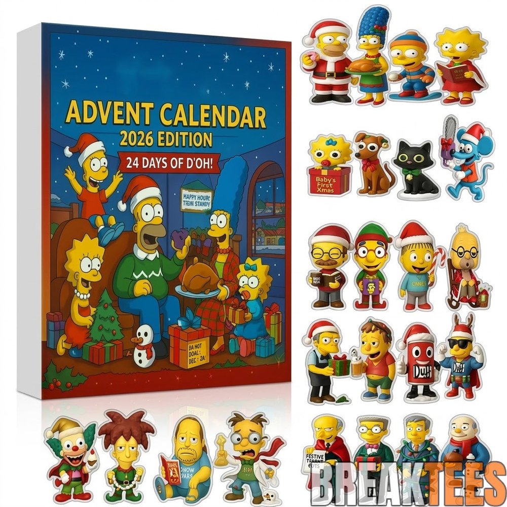 The Simpsons 24 Days Christmas Advent Calendar 2026 The Simpsons 24 Days Christmas Advent Calendar 2026