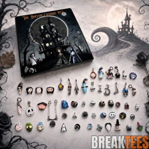 Tim Burton Annafinds Nightmare Lucky Charms Bracelet Advent Calendar 2026