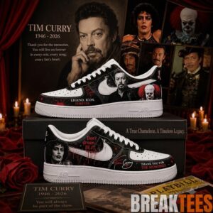 Tim Curry Legend Icon Memorial Special Air Force 1 Sneaker