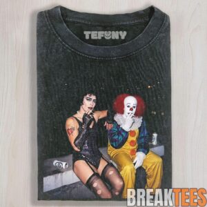 Tim Curry x Pennywise IT Clown Smoke Tee