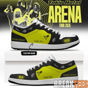 Tokio Hotel ”ARENA TOUR 2026” Limited Edition Signature AJ1 Shoes