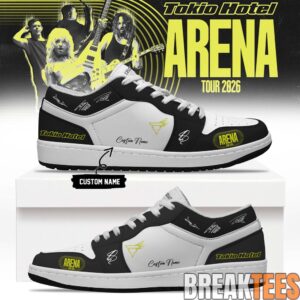 Tokio Hotel ”ARENA TOUR 2026” Limited Edition Signature AJ1 Shoes 1