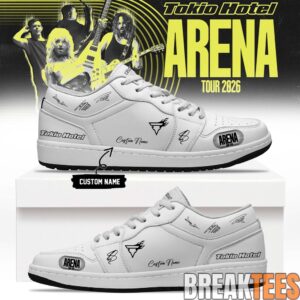 Tokio Hotel ”ARENA TOUR 2026” Limited Edition Signature AJ1 Shoes 2