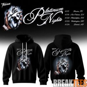 Toosii Platinum Nights Tour Hoodie