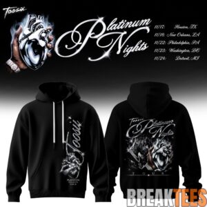 Toosii Platinum Nights Tour Hoodie 1