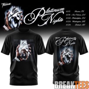 Toosii Platinum Nights Tour T-Shirt 2