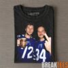 USA Andre Agassi & Pete Sampras Drinking & Middle Finger Tee USA Andre Agassi & Pete Sampras Drinking & Middle Finger Tee