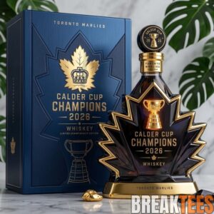 Toronto Marlies 2026 Calder Cup Champions Whiskey Decanter