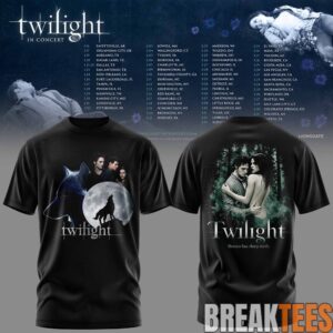 Twiilight Saga - Twilight In Concert Tour T-Shirt 2