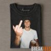 USA Andy Roddick Drinking & Middle Finger Tee