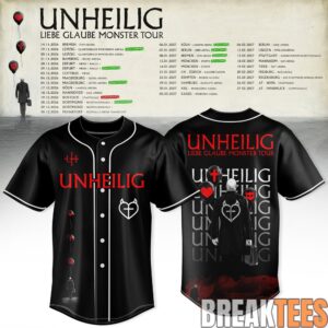Unheilig Liebe Glaube Monster Tour Baseball Jersey 2