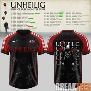 Unheilig Liebe Glaube Monster Tour Football Jersey 1