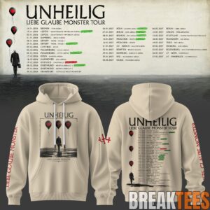 Unheilig Liebe Glaube Monster Tour Hoodie