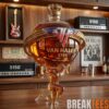 USA 250th Anniversary Soccer Ball Whiskey Bottle