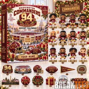 Washington Commanders 94th Anniversary 2026 Advent Calendar