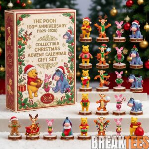 Winnie The Pooh 100th Anniversary Christmas 2026 Advent Calendar Collector’s Edition Countdown