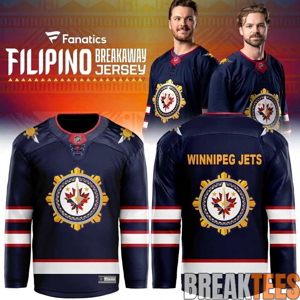 Winnipeg Jets Filipino Heritage Breakaway Hockey Jersey Winnipeg Jets Filipino Heritage Breakaway Hockey Jersey