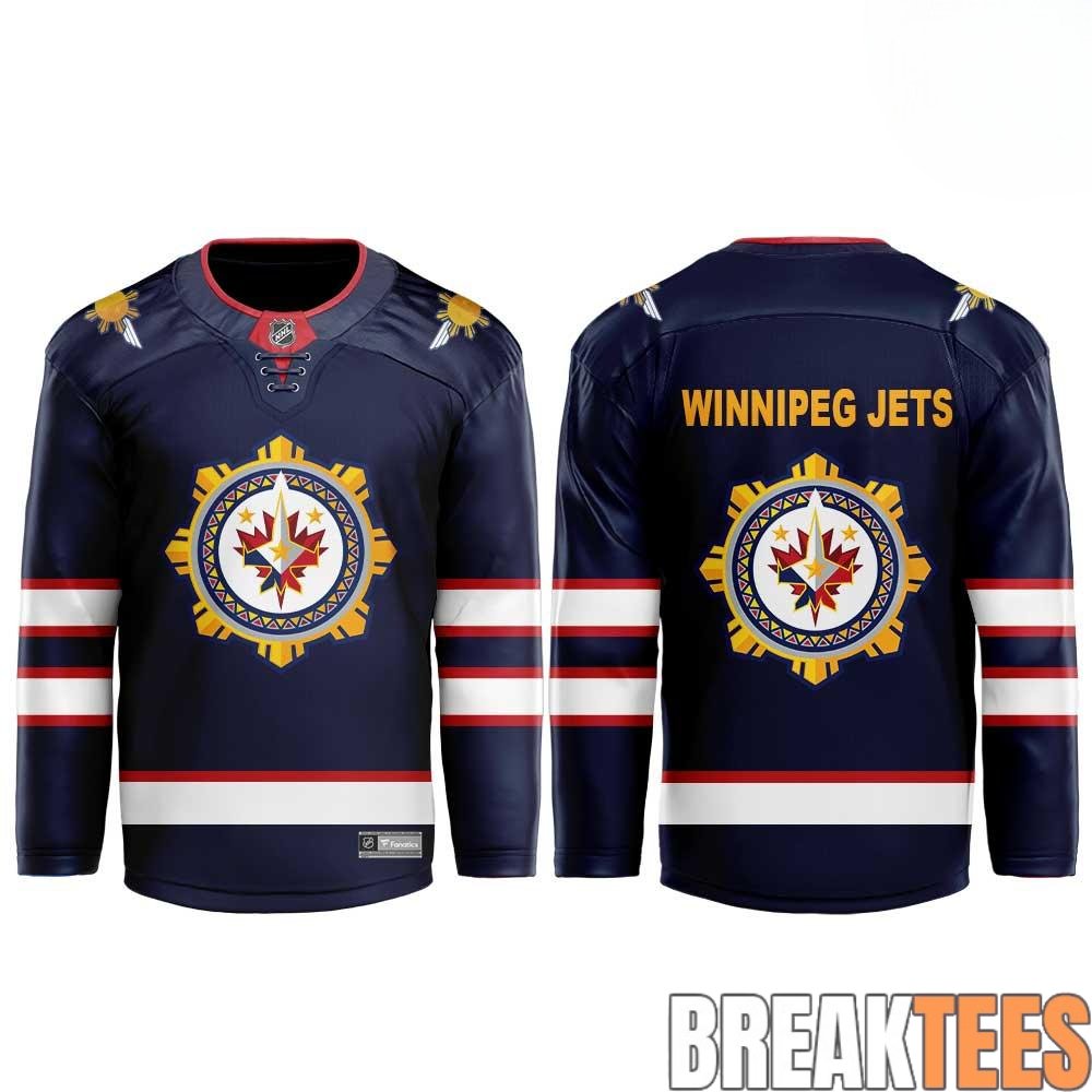 Winnipeg Jets Filipino Heritage Breakaway Hockey Jersey Winnipeg Jets Filipino Heritage Breakaway Hockey Jersey