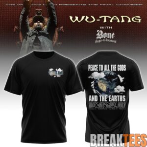 Wu-Tang Clan The Final Chamber 2026 North America Tour The Samurai T-Shirt 3