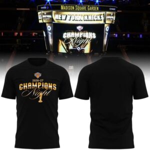 2026-2027 New York Knicks Champions Night T-Shirt