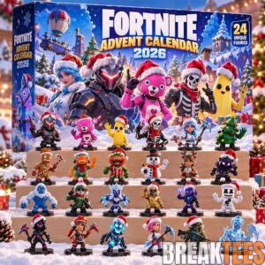 2026 Fortnite Advent Calendar With 24 Unique Countdown Toy Gift