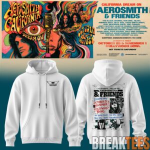 Aerosmith California Dream On Tour Hoodie