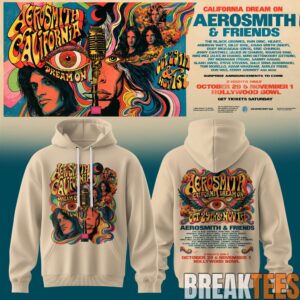 Aerosmith California Dream On Tour Hoodie 1