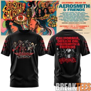 Aerosmith California Dream On Tour T-Shirt
