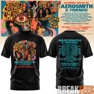 Aerosmith California Dream On Tour T-Shirt 2