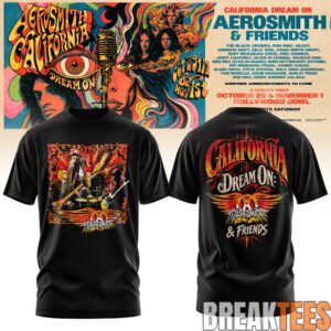 Aerosmith California Dream On Tour T-Shirt 3