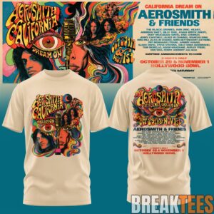 Aerosmith California Dream On Tour T-Shirt 4