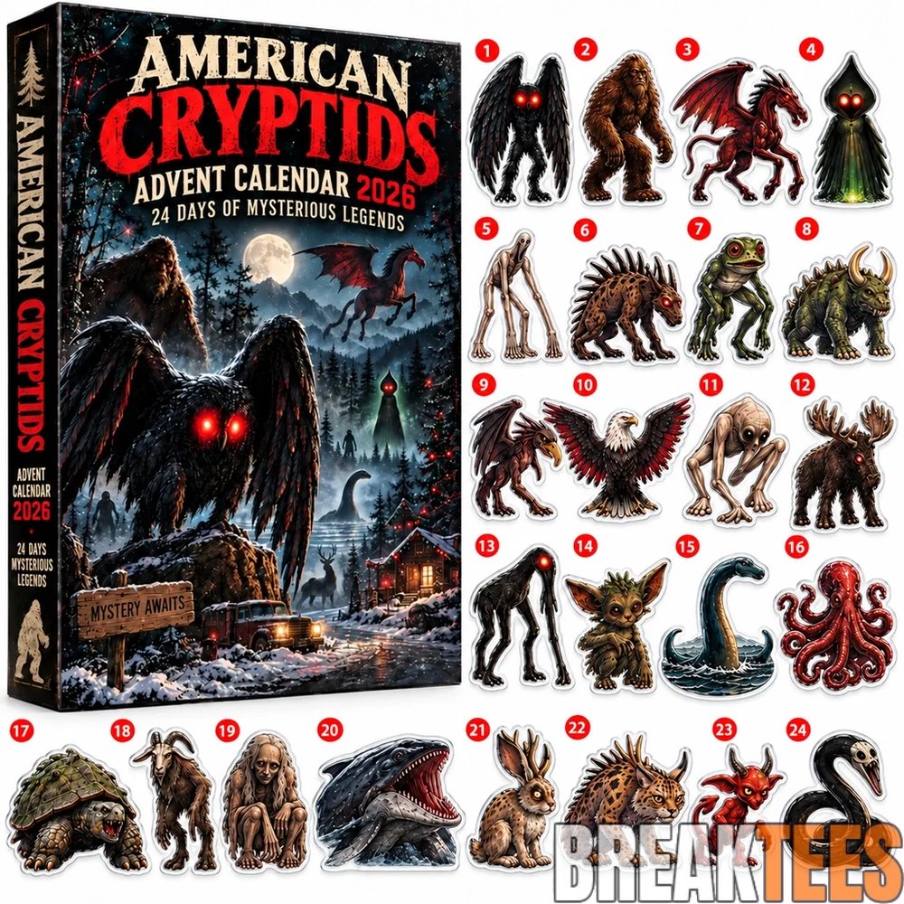 American Cryptids 2026 Advent Calendar for Cryptid Fans American Cryptids 2026 Advent Calendar for Cryptid Fans
