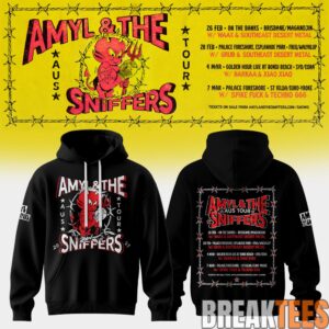 Amyl and the Sniffers – AUS Tour 2027 Hoodie 3