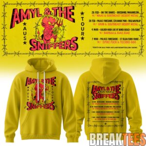 Amyl and the Sniffers – AUS Tour 2027 Hoodie 6