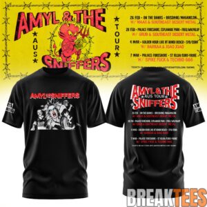 Amyl and the Sniffers – AUS Tour 2027 T-Shirt 2