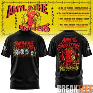 Amyl and the Sniffers – AUS Tour 2027 T-Shirt 3