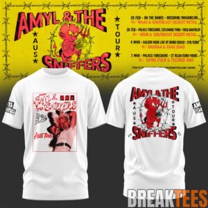 Amyl and the Sniffers – AUS Tour 2027 T-Shirt 4
