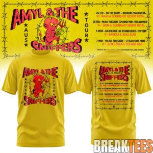 Amyl and the Sniffers – AUS Tour 2027 T-Shirt 5