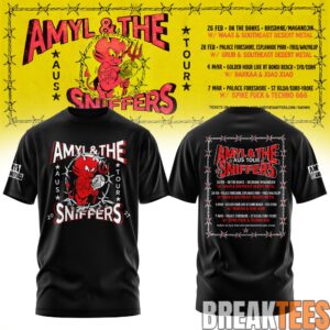 Amyl and the Sniffers – AUS Tour 2027 T-Shirt 6