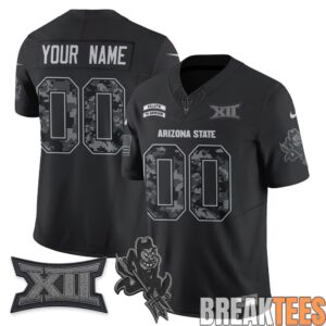 Arizona State Sun Devils 2026 Salute to Service Custom Football Jersey