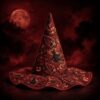 Atlanta Falcons Halloween Moon Pumpkin Quilted Witch Hat