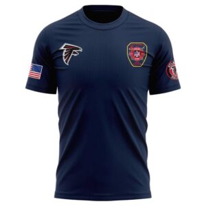 Atlanta Falcons Hall County Fire and Rescue T-Shirt 1
