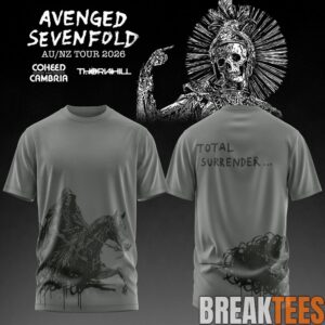 Avenged Sevenfold AUS-NZ Tour 2026 T-Shirt 7