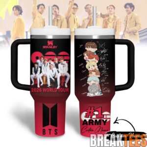 BTS World Tour ‘ARIRANG’ 2026 Tumbler with Handle